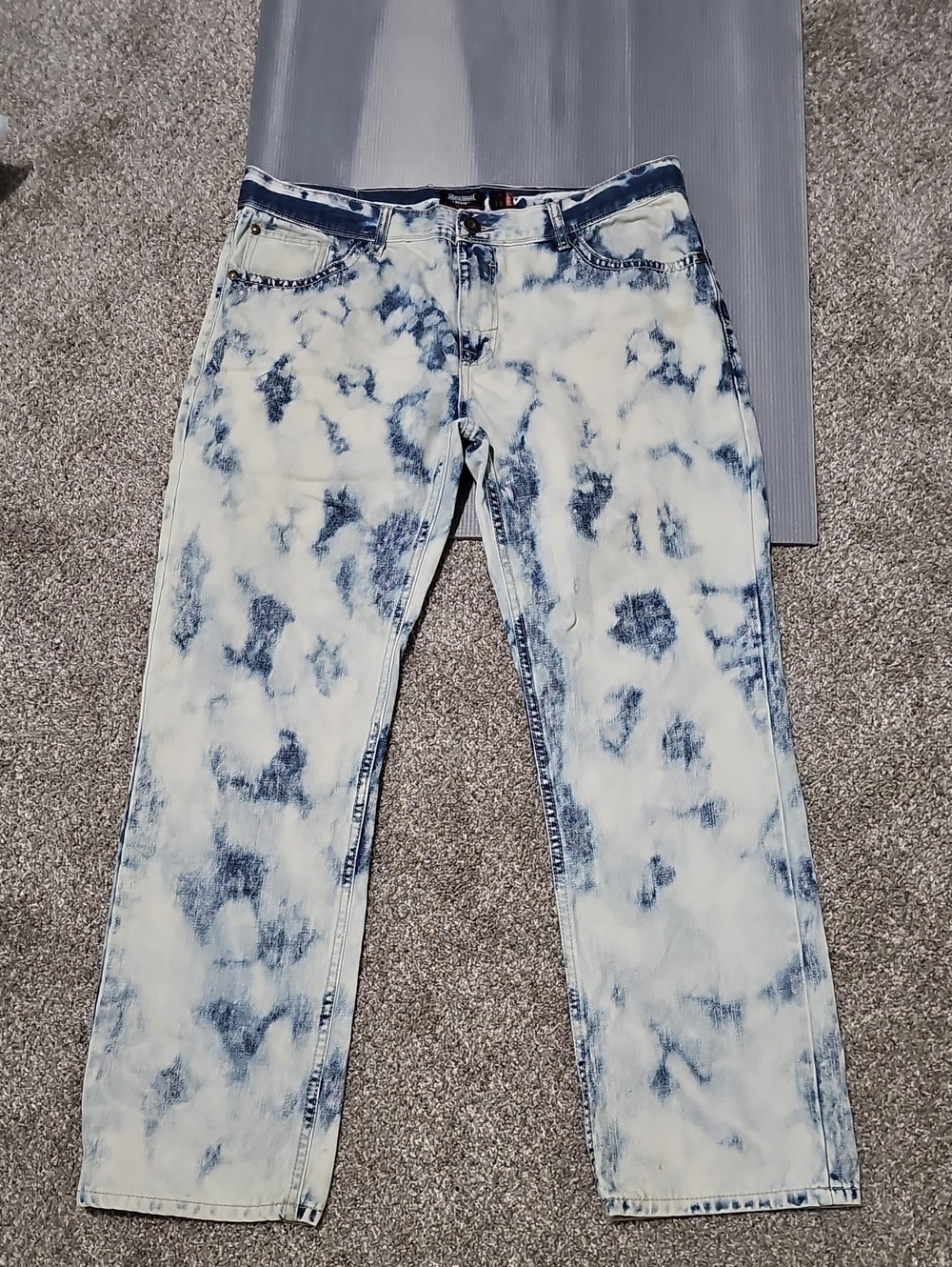 Tie-Dye Light Blue Women’s Jeans